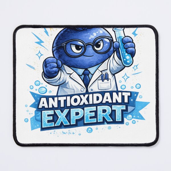 Item preview, Antioxidant Expert Funny Scientist Blueberry Lab Coat Design designed and sold by irfanshikh.
