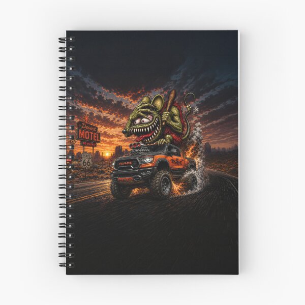 Item preview, Monster Rat TRX Route 66 Desert Burnout Off-Road Truck Art designed and sold by artistwill.