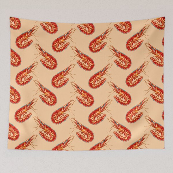 Item preview, Ocean Life Coastal Pattern Collection | Seahorses, Stingrays, Tropical Fish & Shrimp | Nautical Marine Surface Pattern Designs designed and sold by VirtuallyCreativ .