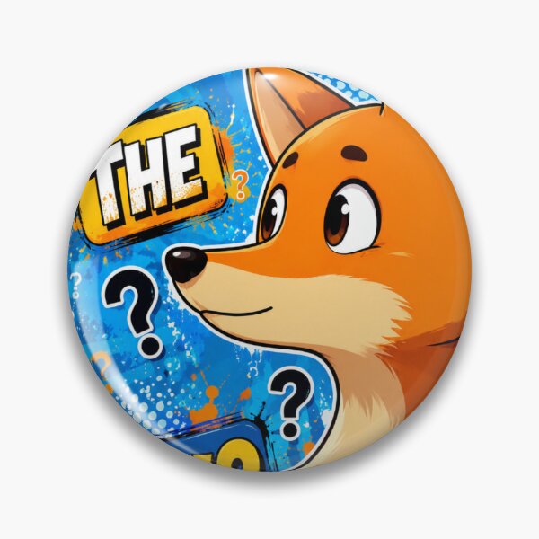 Item preview, What The Fox Funny Cartoon designed and sold by BagFactoryUK.