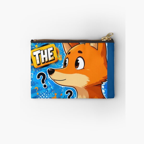 Item preview, What The Fox Funny Cartoon designed and sold by BagFactoryUK.