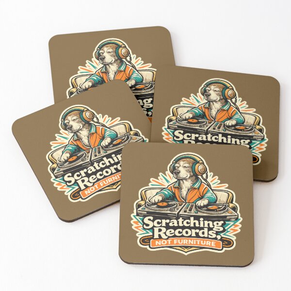 Item preview, Scratching Records Not Furniture Dog DJ designed and sold by Mr Lee.