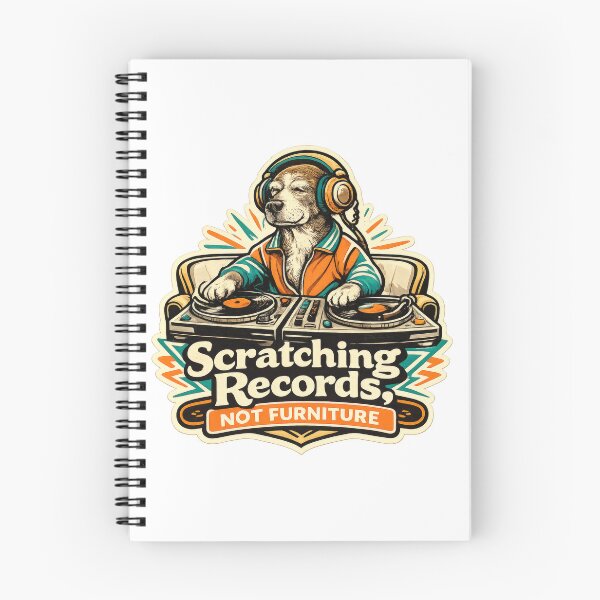 Item preview, Scratching Records Not Furniture Dog DJ designed and sold by Mr Lee.