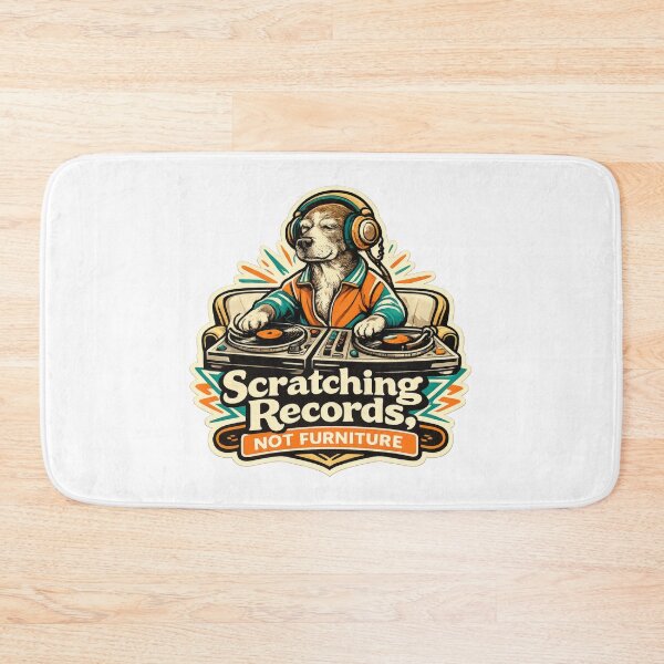 Item preview, Scratching Records Not Furniture Dog DJ designed and sold by Mr Lee.