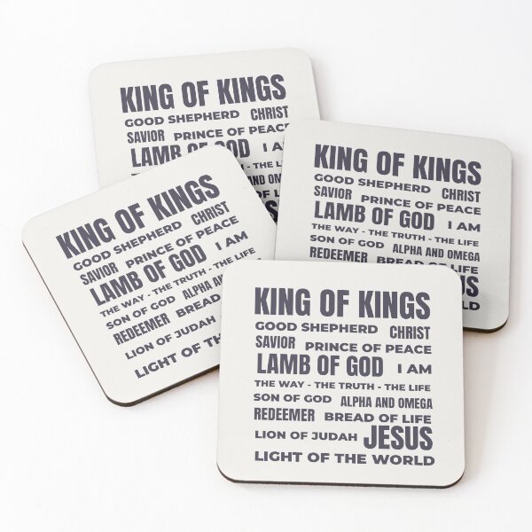 Item preview, KING OF KINGS | CORE INSIGHTS SERIES — NAMES OF JESUS LIGHT APPAREL EDITION designed and sold by WitLounge.