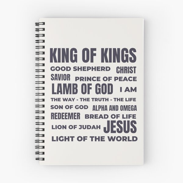 Item preview, KING OF KINGS | CORE INSIGHTS SERIES — NAMES OF JESUS LIGHT APPAREL EDITION designed and sold by WitLounge.