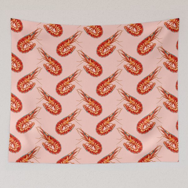 Item preview, Ocean Life Coastal Pattern Collection | Seahorses, Stingrays, Tropical Fish & Shrimp | Nautical Marine Surface Pattern Designs designed and sold by VirtuallyCreativ .