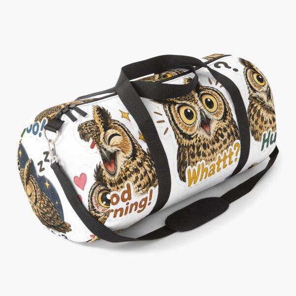 Item preview, Owl Mood Sticker Pack – Cute Owl Reactions for Every Moment designed and sold by MJ-by-Dharan.