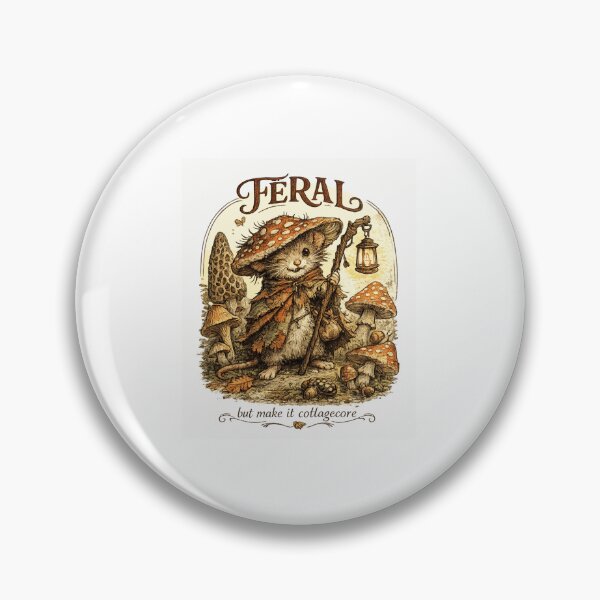 Item preview, Cottagecore Mouse Fantasy Art Whimsical Woodland Mushroom designed and sold by MotivaChic.