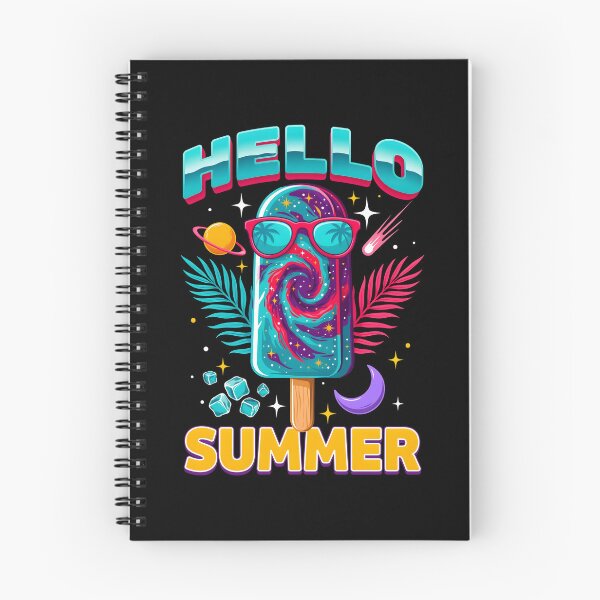 Item preview, Hello Summer Vacation Ice Cream Popsicle Cute Frozen Treat Summer Holiday designed and sold by Redgiant87x.