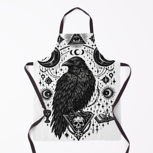 Item preview, Gothic Raven Moon Ritual designed and sold by KlyvoraPrints.