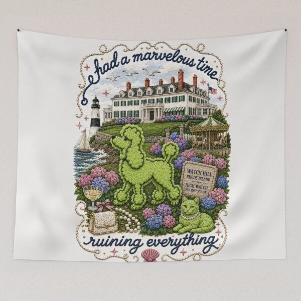 Artikelvorschau, Kopie von m4rvelous time - rhode island house - ruining 3verything entworfen und verkauft von taylorvinyls.