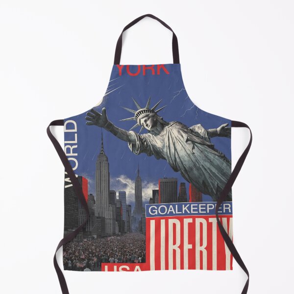 Item preview, USA World Cup 2026 Poster – Liberty Goalkeeper | American Soccer Art Print designed and sold by zmudart.
