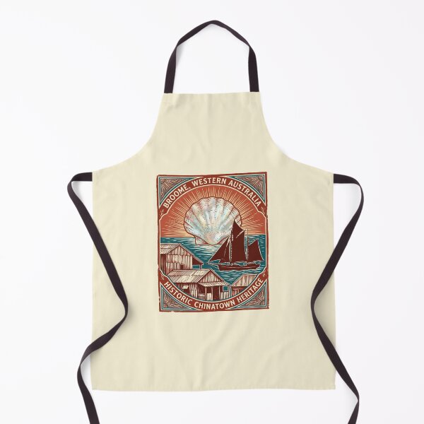 Item preview, Vintage Broome Chinatown Pearling Heritage designed and sold by DuckOddity.