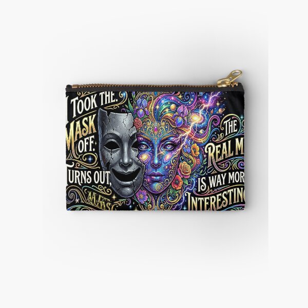 Item preview, Mask Off Neurodivergent Unmasking Autism ADHD Pride designed and sold by PapamooreArt.