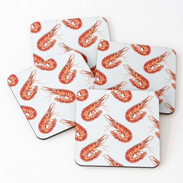 Item preview, Ocean Life Coastal Pattern Collection | Seahorses, Stingrays, Tropical Fish & Shrimp | Nautical Marine Surface Pattern Designs designed and sold by VirtuallyCreativ .