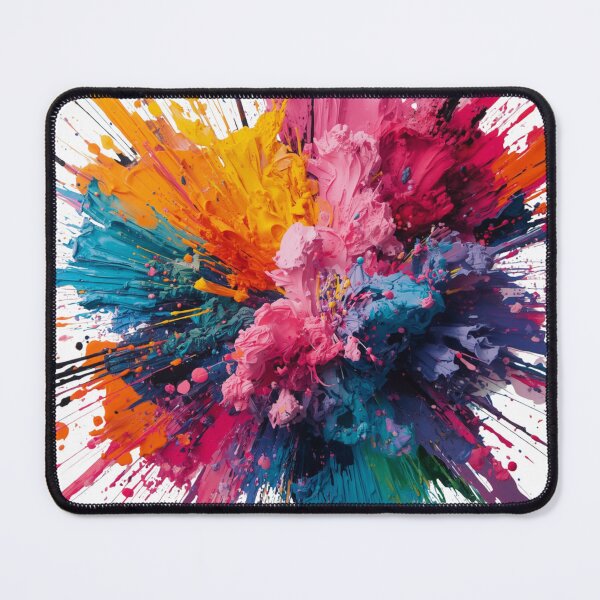 Item preview, Color Explosion Miami – Vibrant Abstract Beach Energy Art designed and sold by Road Rouch Gallery.