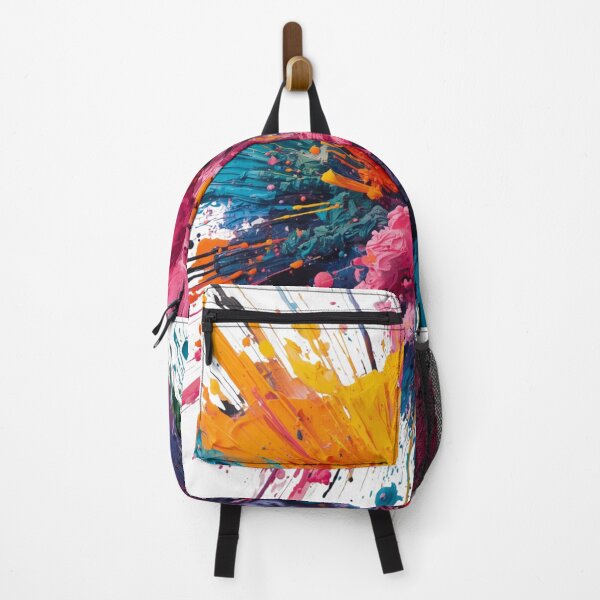 Item preview, Color Explosion Miami – Vibrant Abstract Beach Energy Art designed and sold by Road Rouch Gallery.