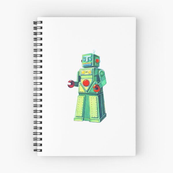 Item preview, Retro Mechanical Green Robot designed and sold by sunnywhimsy.