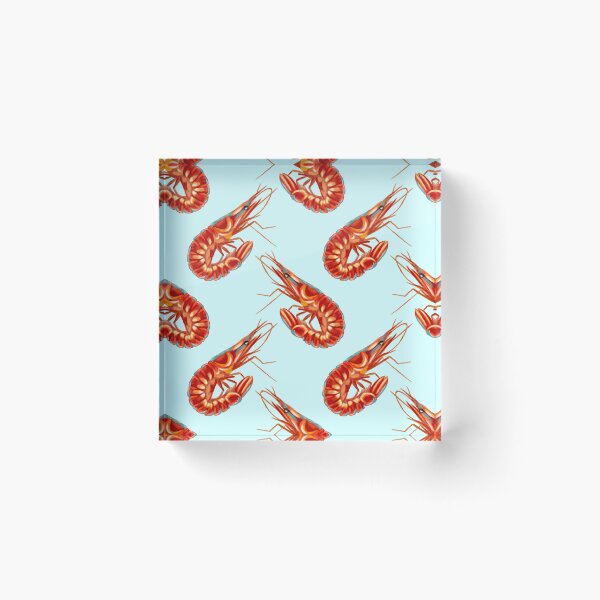 Item preview, Ocean Life Coastal Pattern Collection | Seahorses, Stingrays, Tropical Fish & Shrimp | Nautical Marine Surface Pattern Designs designed and sold by VirtuallyCreativ .