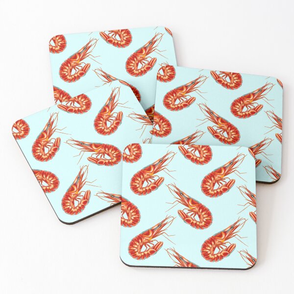 Item preview, Ocean Life Coastal Pattern Collection | Seahorses, Stingrays, Tropical Fish & Shrimp | Nautical Marine Surface Pattern Designs designed and sold by VirtuallyCreativ .