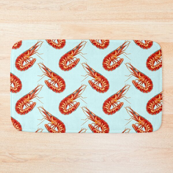 Item preview, Ocean Life Coastal Pattern Collection | Seahorses, Stingrays, Tropical Fish & Shrimp | Nautical Marine Surface Pattern Designs designed and sold by VirtuallyCreativ .