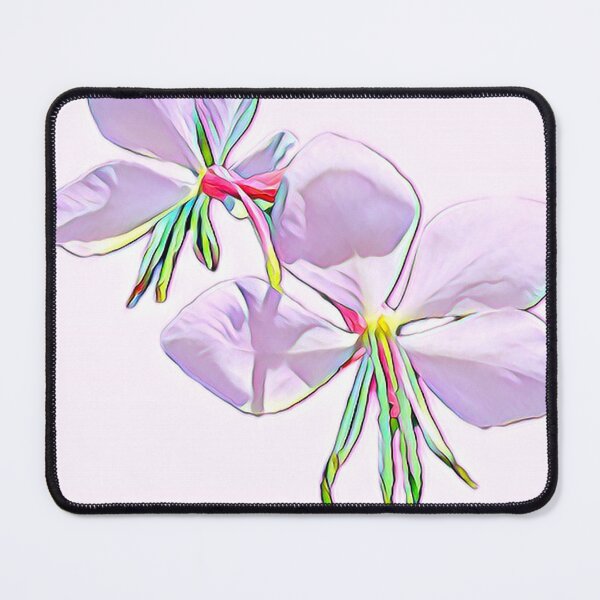 Item preview, Impressionist Pastel Lavender Gaura Flower Digital Illustration designed and sold by BalkanBloom.