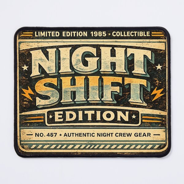 Item preview, Night Shift Edition - Limited Edition Retro Worker Design designed and sold by JustResultsCo.