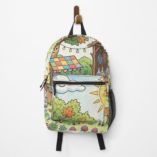 Item preview, Fairy-Tale Forest Fair: Cute Whimsical Woodland Animals Illustration designed and sold by MoonwoodStudio.