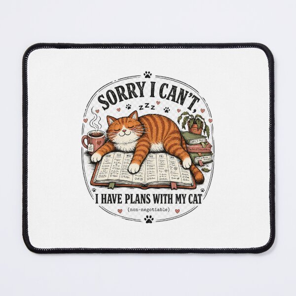 Item preview, Funny Orange Tabby Cat Art Cozy Pet Lover Humor Design designed and sold by MotivaChic.
