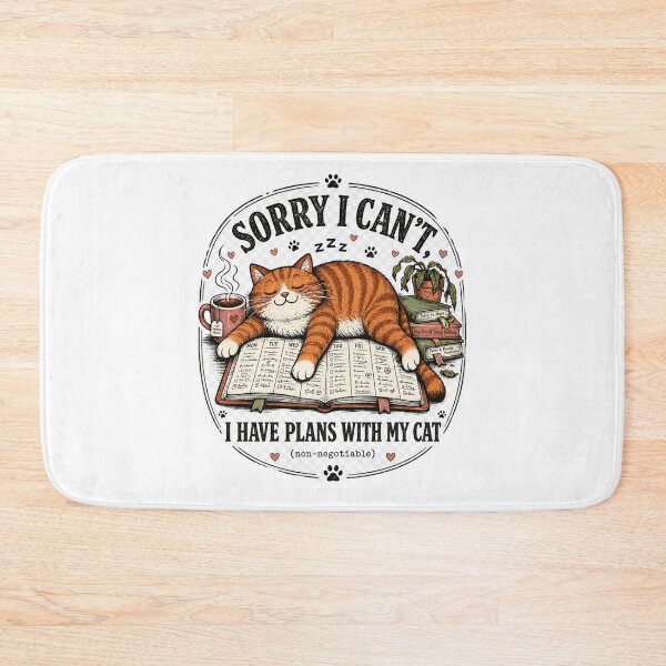 Item preview, Funny Orange Tabby Cat Art Cozy Pet Lover Humor Design designed and sold by MotivaChic.