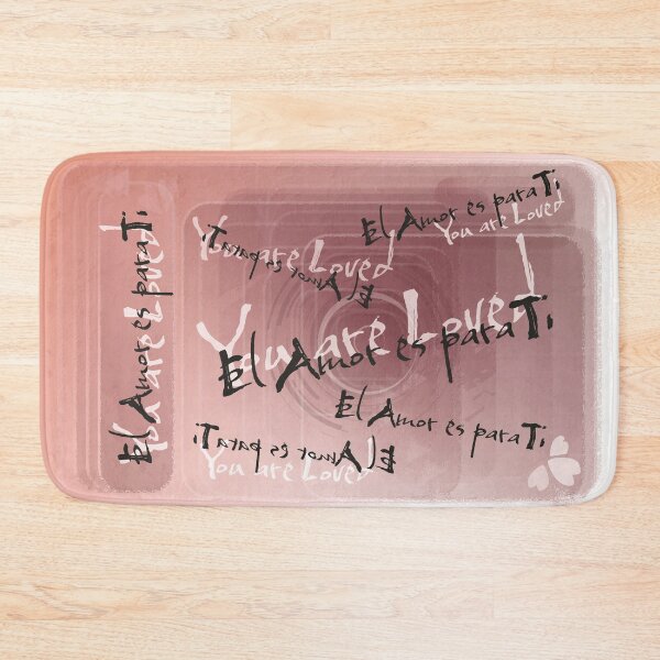 Item preview, Abstract Camera & Typography – "You Are Loved" & "El Amor Es Para Ti"_version 02 designed and sold by vpalmyre.