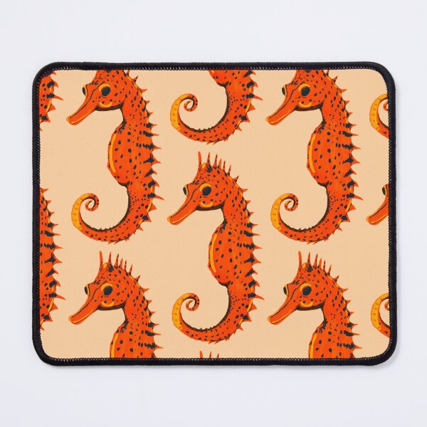 Item preview, Ocean Life Coastal Pattern Collection | Seahorses, Stingrays, Tropical Fish & Shrimp | Nautical Marine Surface Pattern Designs designed and sold by VirtuallyCreativ .