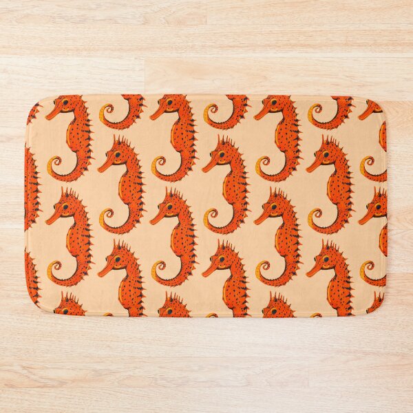 Item preview, Ocean Life Coastal Pattern Collection | Seahorses, Stingrays, Tropical Fish & Shrimp | Nautical Marine Surface Pattern Designs designed and sold by VirtuallyCreativ .
