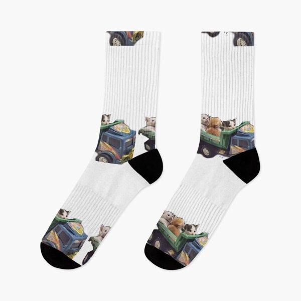 Item preview, cute kitties in truck (transparent design) designed and sold by MysticRacoon6.