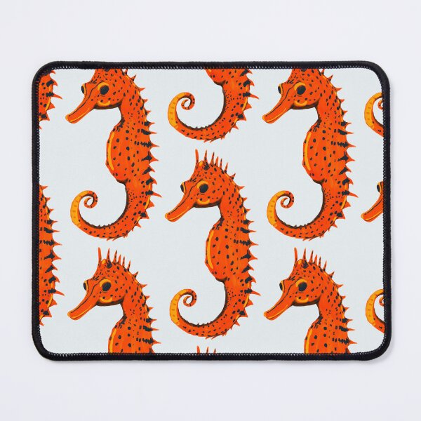 Item preview, Ocean Life Coastal Pattern Collection | Seahorses, Stingrays, Tropical Fish & Shrimp | Nautical Marine Surface Pattern Designs designed and sold by VirtuallyCreativ .