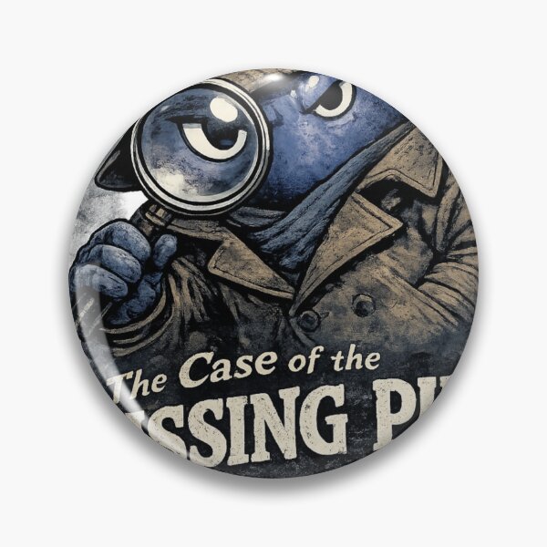 Item preview, The Case Of The Missing Pie Funny Detective Blueberry Design designed and sold by irfanshikh.