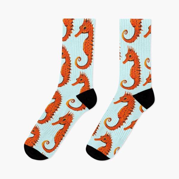 Item preview, Ocean Life Coastal Pattern Collection | Seahorses, Stingrays, Tropical Fish & Shrimp | Nautical Marine Surface Pattern Designs designed and sold by VirtuallyCreativ .