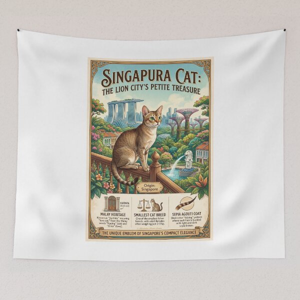 Item preview, The Singapura Cat designed and sold by Theodor Decker.