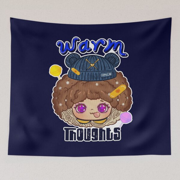 Item preview, Warm Thoughts: Kawaii Chibi Character designed and sold by Ledocover.