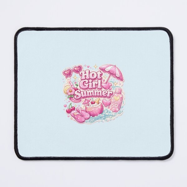 Item preview, Hot Girl Summer Cute Pink Y2K Aesthetic - Beach Vibes Glitter Star designed and sold by NinaVibeStudio.
