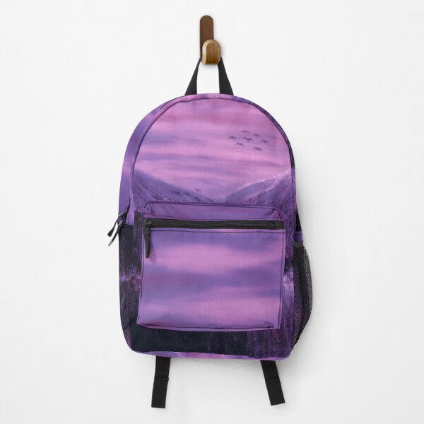 Item preview, Purple vibes forest sky waterfall designed and sold by Witseart.