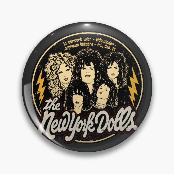Item preview, Vintage New York Dolls Concert Fan Art designed and sold by Kujo Dangerous Vintage.