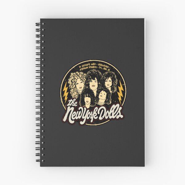 Item preview, Vintage New York Dolls Concert Fan Art designed and sold by Kujo Dangerous Vintage.