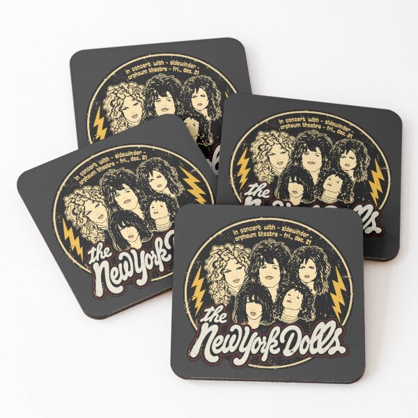 Item preview, Vintage New York Dolls Concert Fan Art designed and sold by Kujo Dangerous Vintage.