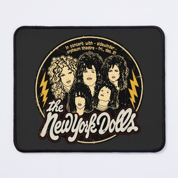 Item preview, Vintage New York Dolls Concert Fan Art designed and sold by Kujo Dangerous Vintage.