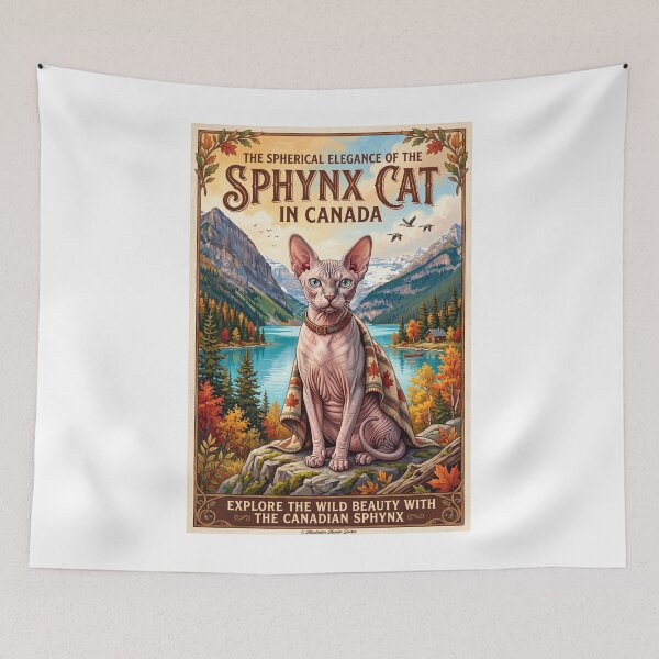 Item preview, The Sphynx Cat designed and sold by Theodor Decker.