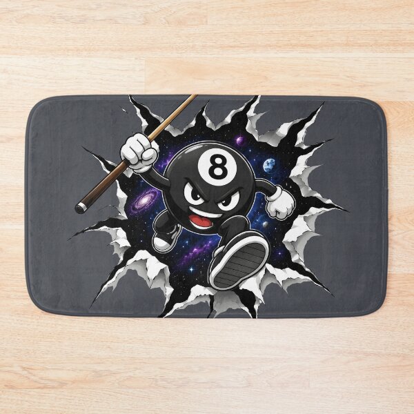 Item preview, Badass 8 Ball Ripped Paper Vector designed and sold by BeebooDesign.