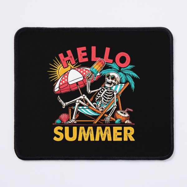 Item preview, Hello Summer Vacation Ice Cream Popsicle Tropical Summer Holiday Lover designed and sold by Redgiant87x.