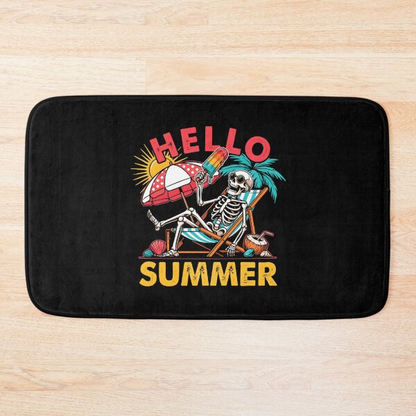Item preview, Hello Summer Vacation Ice Cream Popsicle Tropical Summer Holiday Lover designed and sold by Redgiant87x.